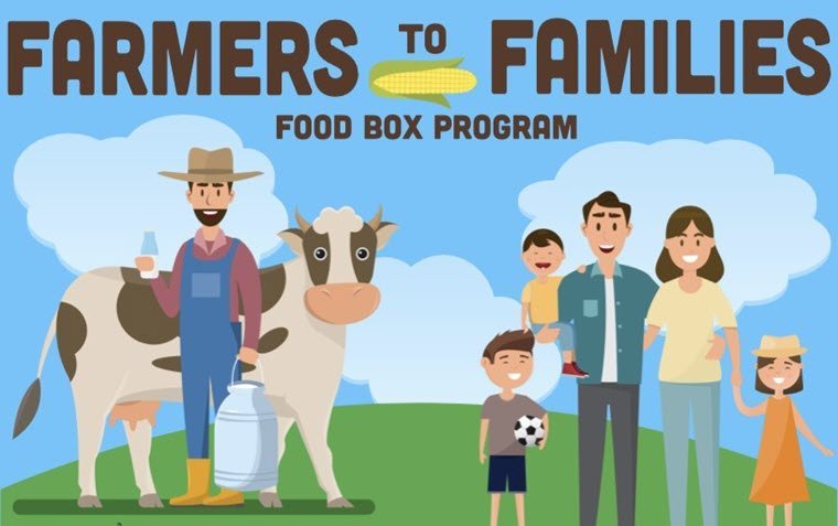 USDA Holding Farmers to Families Food Giveaway June 6
