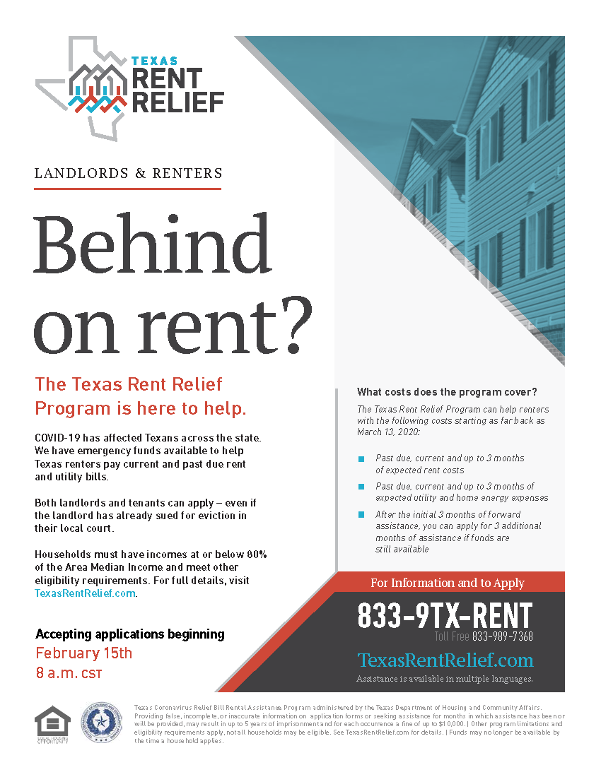 Texas Coronavirus Relief Bill Rental Assistance Program – Orange County ...