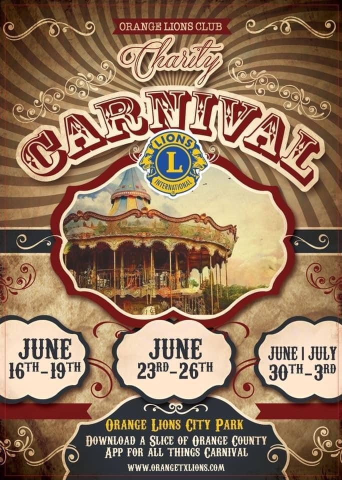 80th Annual Lions Club Carnival Opens This Week – Orange Worthy