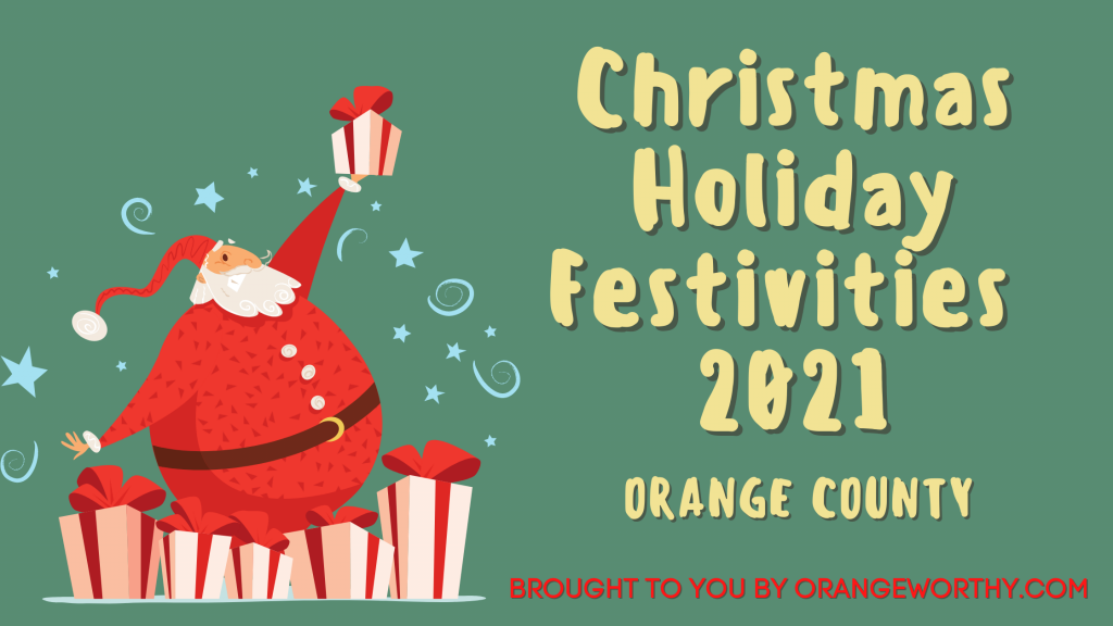 Christmas Holiday 2021 Festivities Orange Worthy