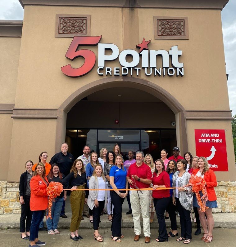 Ribbon-Cutting Ceremony Held for 5 Point Credit Union – Orange Worthy