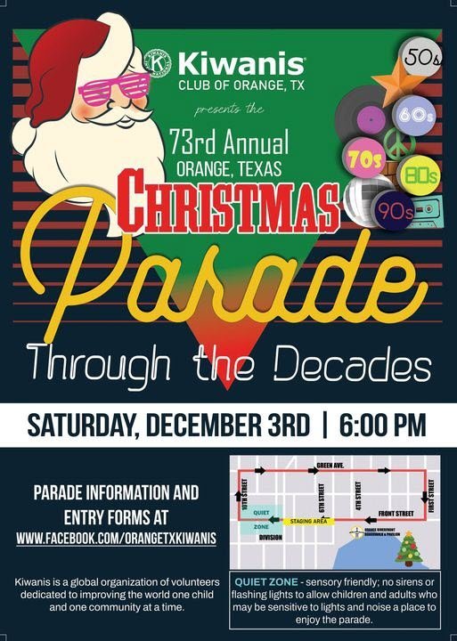 Orange Kiwanis Announce Date of 73rd Annual Christmas Parade Orange