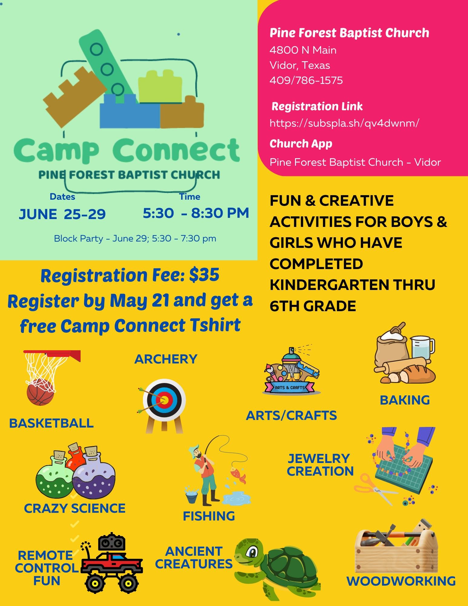 Summer Camps 2023 – Orange Worthy