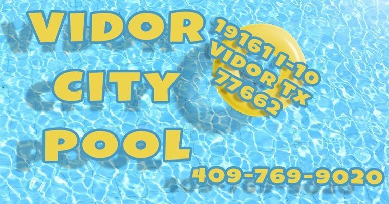 City of Vidor Pool Offers Independence Day Special and Extends Hours ...